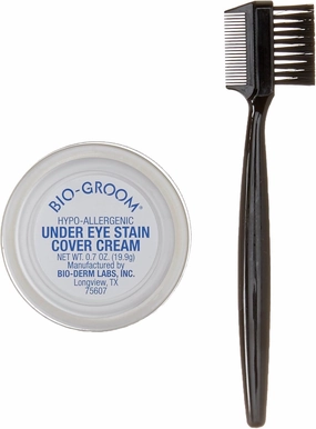 Bio-groom Stain-Free Dog Eye Cream – Tear Stain Remover for White Dogs, Natural Eye Wash, Hypo-Allergenic, Cruelty-Free, Made in USA, Gentle Eye Cleaner for Dogs – 0.7 oz 1-Pack
