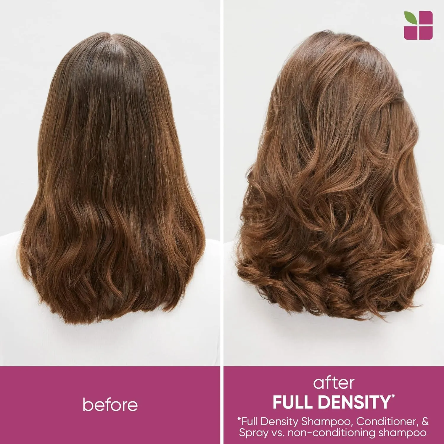 Biolage Full Density Thickening Shampoo - Provides Volume For Fuller & Thicker Hair With Biotin, For Thin & Fine Hair, Vegan and Paraben & Silicone Free