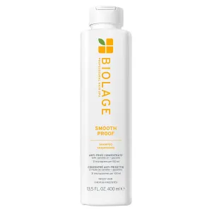 Biolage Smooth Proof Shampoo - Gently Cleanses, Nourishes & Tames Frizz, For Frizzy Hair, Infused with micro-dosed with Camellia Oil & Glycerin, Vegan & Paraben-Free, Packaging May Vary