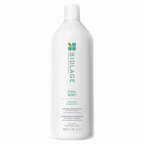 Biolage Cool Mint Shampoo - Balancing Shampoo for Oily Scalp, Gently Cleanses, Refreshes & Helps Balance, Mint & Glycerin, Vegan & Paraben-Free, Packaging may vary