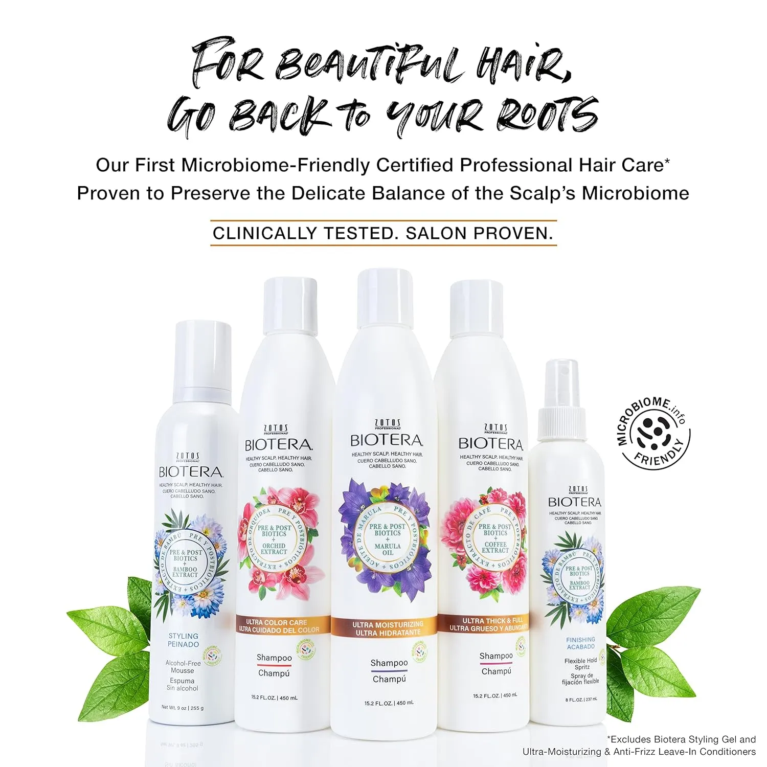 Biotera Ultra Thick & Full Volumizing Shampoo | Increases Volume to Fine, Limp Hair | Microbiome Friendly | Vegan & Animal Test Free | Paraben Free | Color-Safe