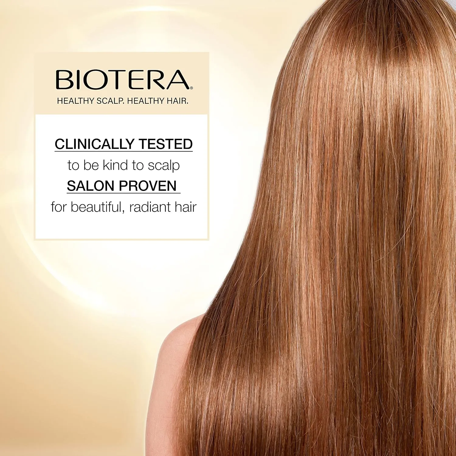 Biotera Ultra Thick & Full Volumizing Shampoo | Increases Volume to Fine, Limp Hair | Microbiome Friendly | Vegan & Animal Test Free | Paraben Free | Color-Safe