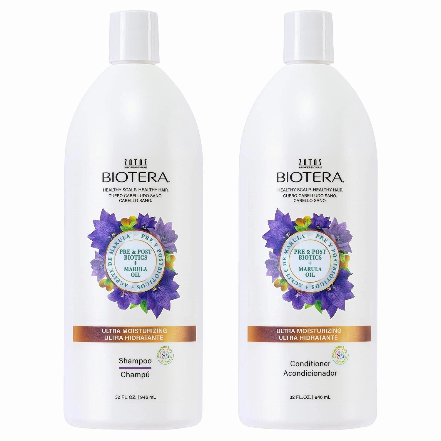 Biotera Ultra Moisturizing Shampoo | Hydrates Dry, Damaged, Coarse Hair | Microbiome Friendly | Vegan & Animal Test Free | Paraben & Sulfate Free | Color-Safe