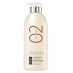 Biotop Professional 02 Eco Dandruff Shampoo - Dry Scalp Treatment & Hydrating Shampoo with Pro Vitamin B5, Zinc Pyrithione & Chamomile - Reduces Irritation and Prevents Future Dandruff (33.8oz)