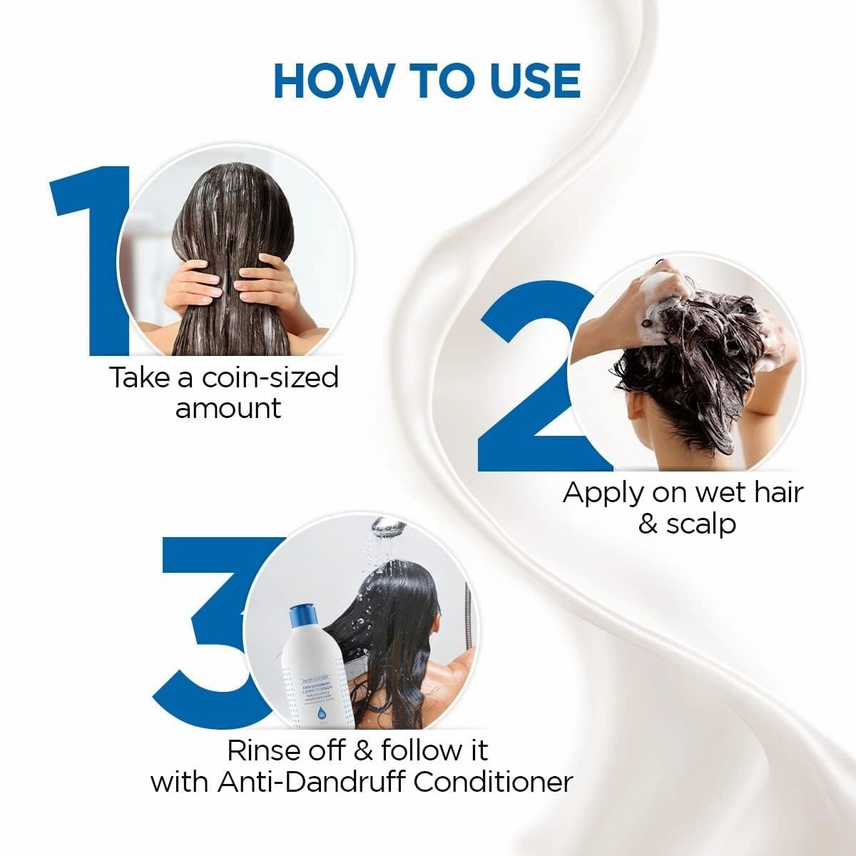 BK Anti-Dandruff Shampoo For a Clear & Healthy Scalp– 300 ml | Up To 100% Dandruff Reduction