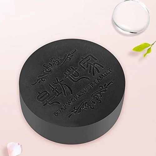 Black & Thick Hair Fallopia Multiflora Shampoo Bar, He Shou Wu Extract Soap - Deeply Cleanses, Promotes Growth, Prevents Loss (4pcs)