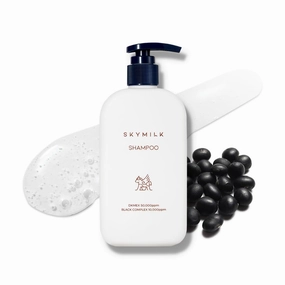 Black Complex Shampoo with Donkey Milk | 300ml 10.14 Fl.Oz | Calming and Comfort Scent | Mild Ingredients, Rich Foam | Patented DKMEX | Hypoallergenic & Tear-free | Korean