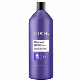 Blondage Color Depositing Purple Conditioner | for Blonde Hair | Neutralizes Brass & Moisturizes Hair | with Pure Violet Pigments | Tones Hair for Cool and Ash Blonde Colors