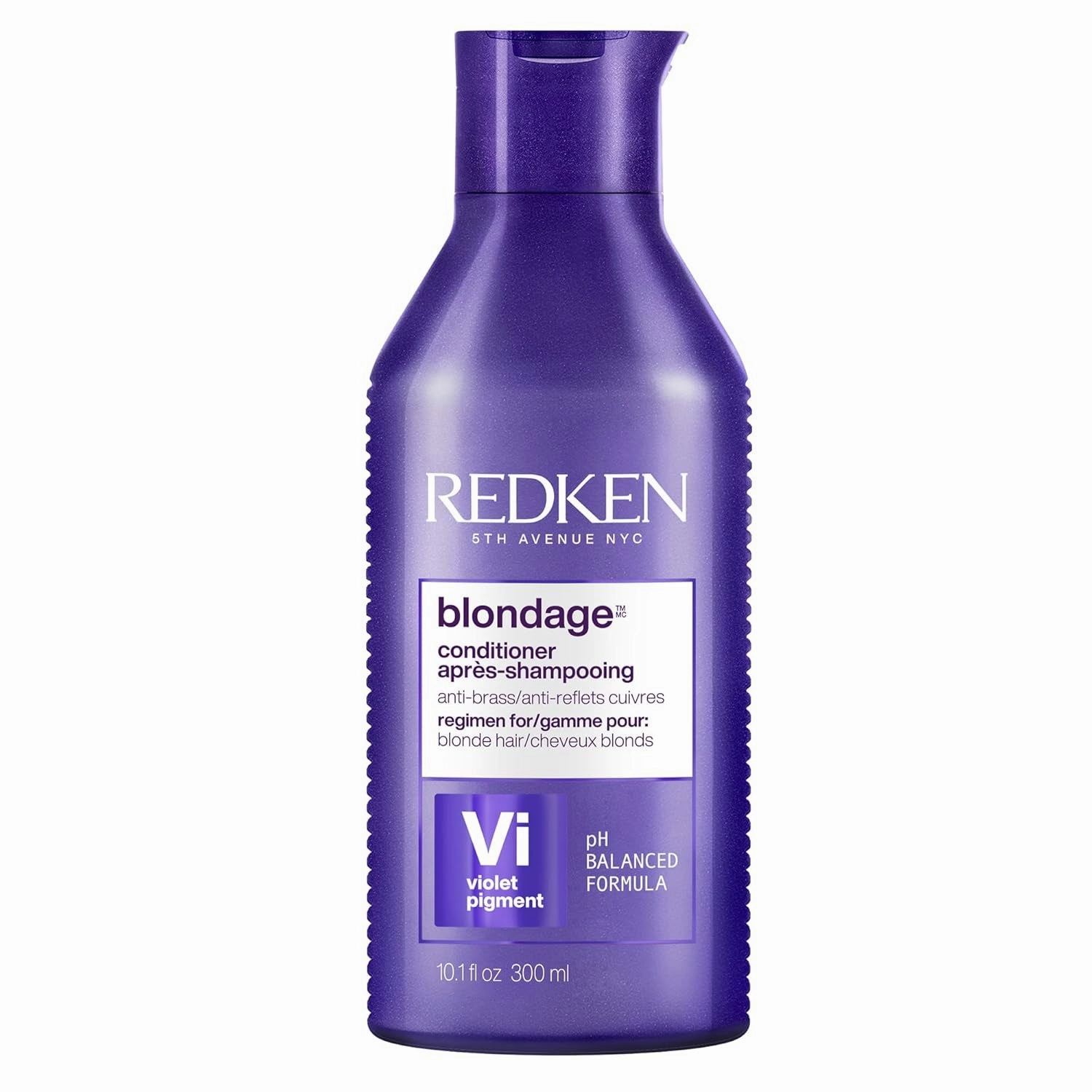 Blondage Color Depositing Purple Conditioner | for Blonde Hair | Neutralizes Brass & Moisturizes Hair | with Pure Violet Pigments | Tones Hair for Cool and Ash Blonde Colors