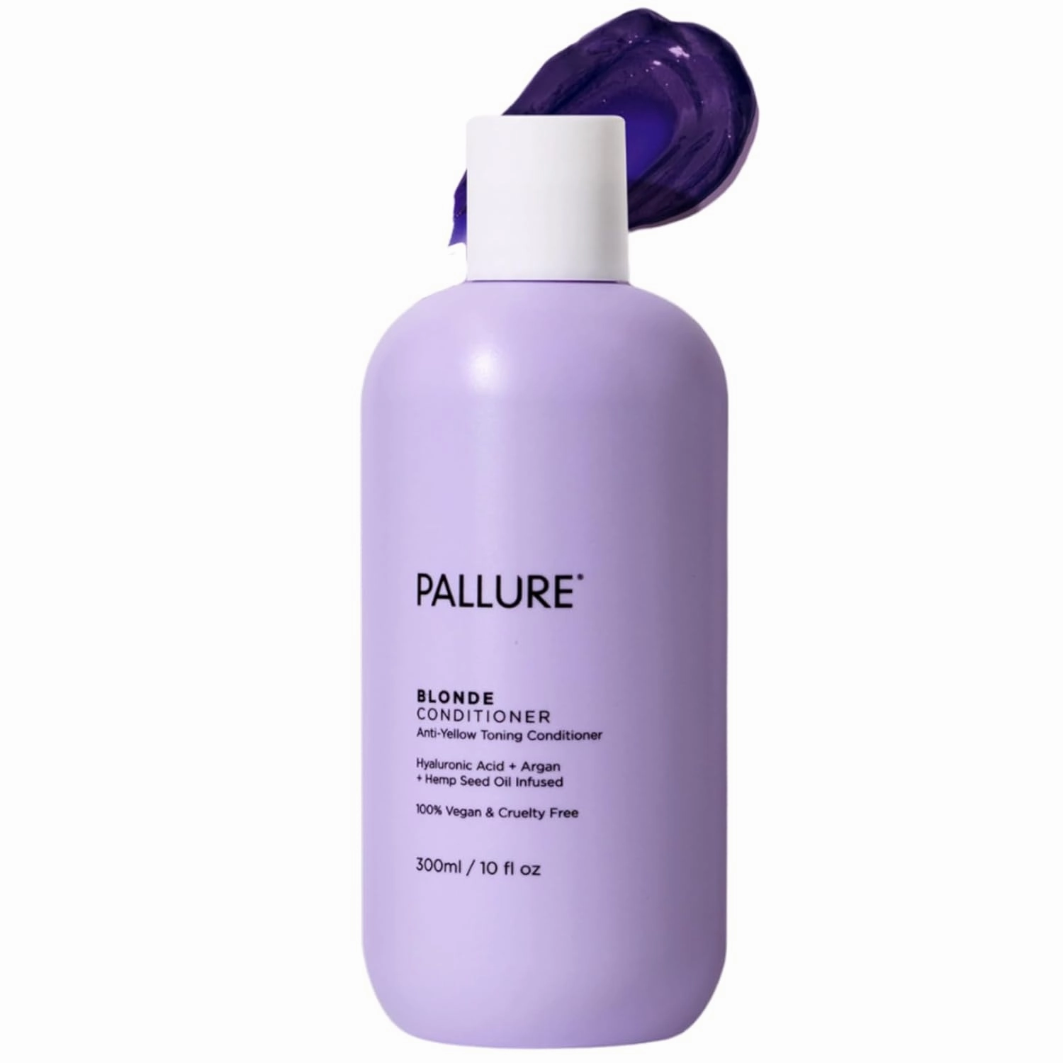 Blonde Toning Conditioner, Reduces Brassiness And Yellow Tones – For Blonde, Platinum, Bleached, Silver Hair, Vegan Cruelty Free (10.14 Fl Oz)