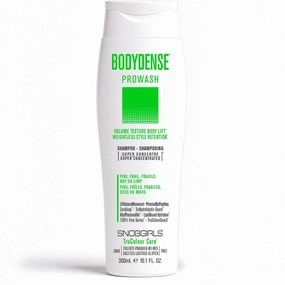 BODYDENSE Plumping, Hydrating Volumizing Shampoo for Fine Hair Volume Texture Body Lift Vegan Shampoo for Fine, Frail, Dry or Limp Hair (10.1 FL OZ)