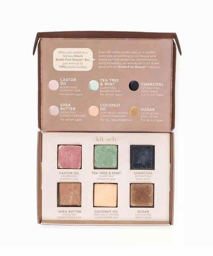 Bottle-Free Beauty Sampler 6pc Set