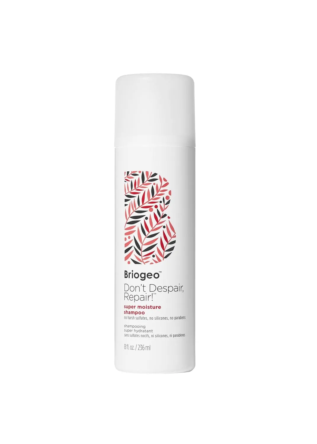 Briogeo Don't Despair, Repair! Super Moisture Shampoo, Dry Damaged Hair, Hair Shampoo with Argan Oil for Hair, Hair Moisturizer Hair Treatment, Protein Shampoo, Vegan, Cruelty-Free