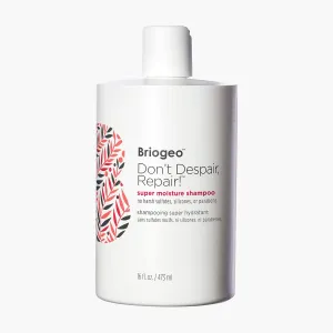 Briogeo Don't Despair, Repair! Super Moisture Shampoo, Dry Damaged Hair, Hair Shampoo with Argan Oil for Hair, Hair Moisturizer Hair Treatment, Protein Shampoo, Vegan, Cruelty-Free