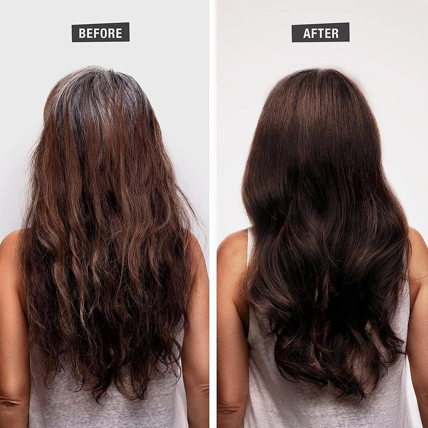 Brown Hair Dye Shampoo for Men & Women, Instant 3 in 1 Natural Semi-Permanent Dye Shampoo, 16.9 floz (Dark coffee)