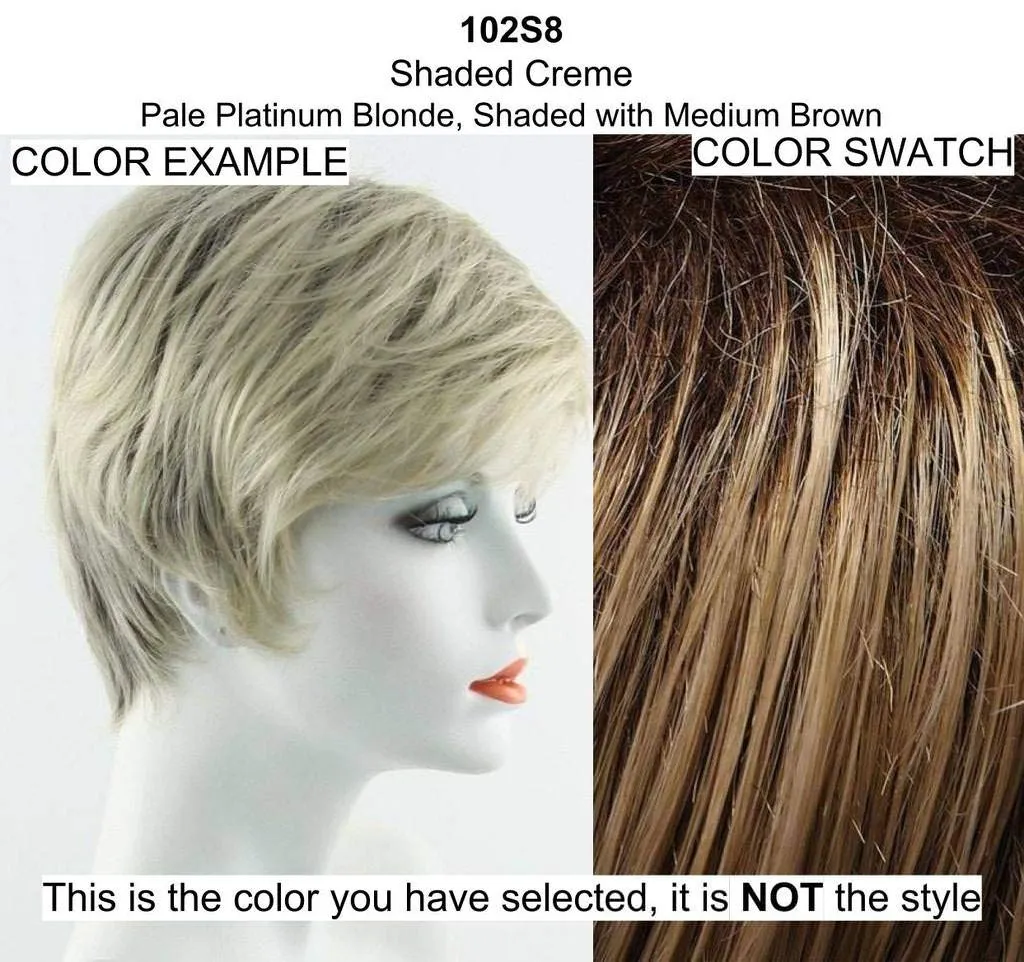 Bundle - 4 items: Blair Wig by Jon Renau, Christy's Wigs Q & A Booklet, BeautiMark Synthetic Shampoo & Wide Tooth Comb - Color: 102S8