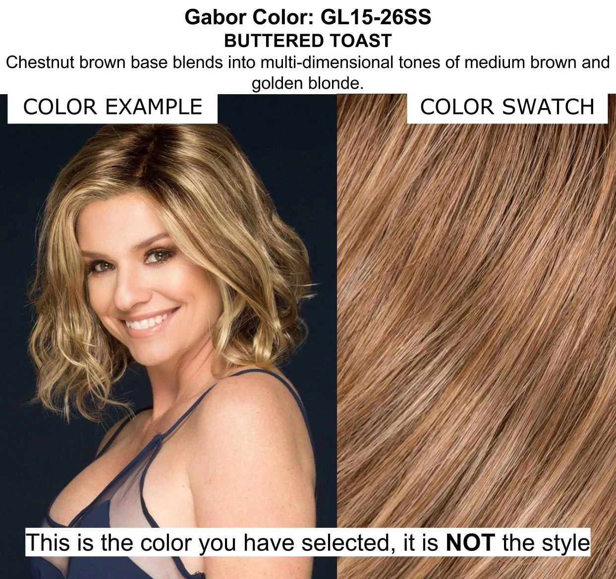 Bundle - 4 items: Curl Up Wig by Gabor, Christy's Wigs Q & A Booklet, BeautiMark Synthetic Shampoo & Wide Tooth Comb - Color: GL15-26SS