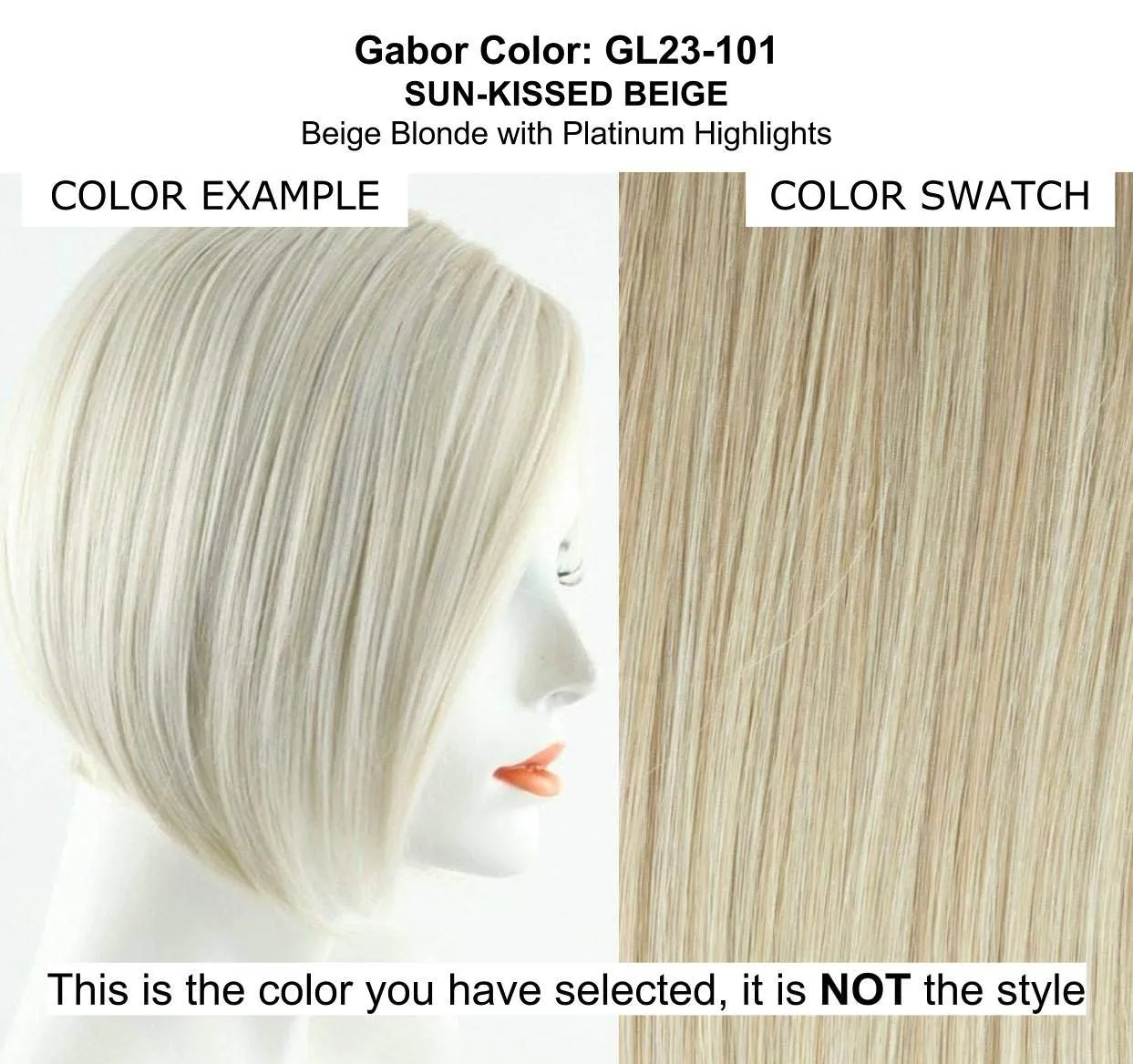 Bundle - 4 items: Curl Up Wig by Gabor, Christy's Wigs Q & A Booklet, BeautiMark Synthetic Shampoo & Wide Tooth Comb - Color: GL23-101
