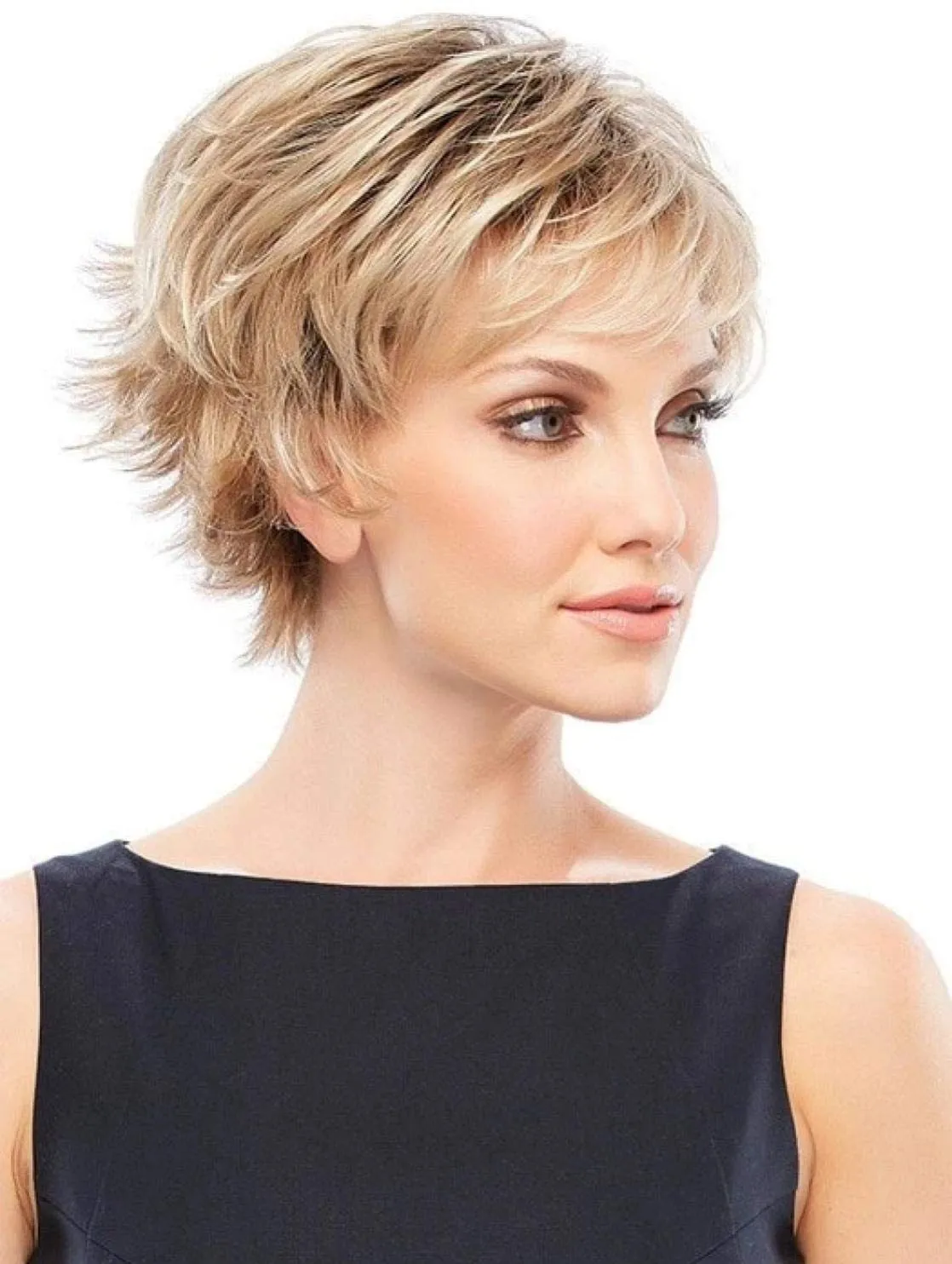 Bundle - 5 Items: Jazz Petite Wig by Jon Renau, Christy's Wigs Q & A Booklet, 2oz Travel Size Wig Shampoo, Wig Cap & Wide Tooth Comb - Color: 27