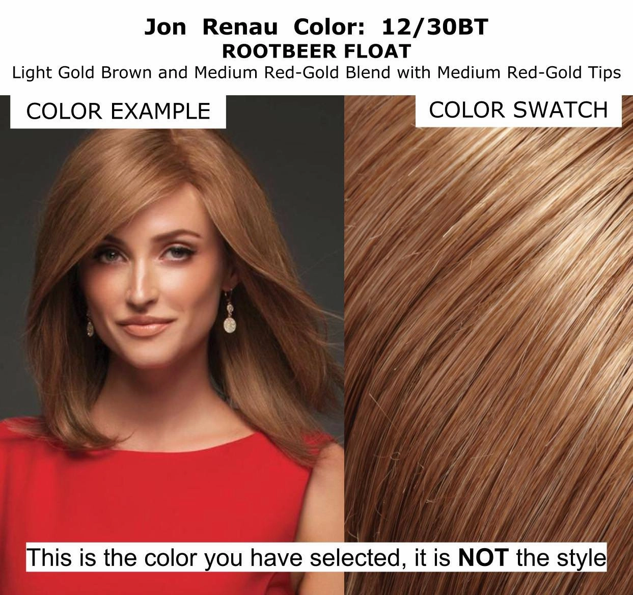 Bundle - 7 Items: 8" XL easiPart Remy Human Hair Topper by Jon Renau, Christy's Wigs Q & A Booklet, BeautiMark Hydra Shampoo Conditioner Mask Protect Leave-In Spray Shine Serum - Color: 12/30BT