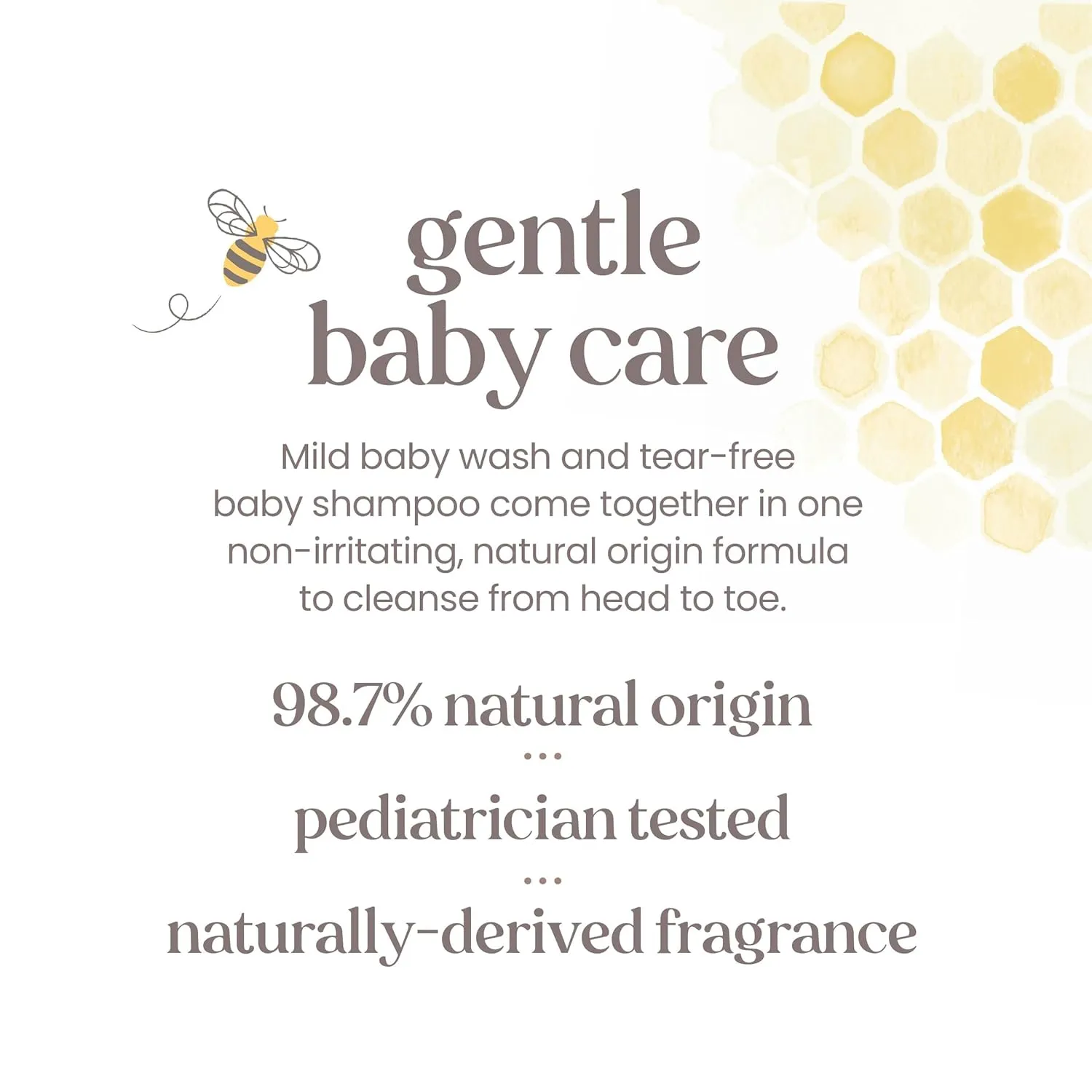 Burt's Bees Baby Shampoo & Wash, Tear Free Soap, Baby Care, Original,12 Ounce (Pack of 3)
