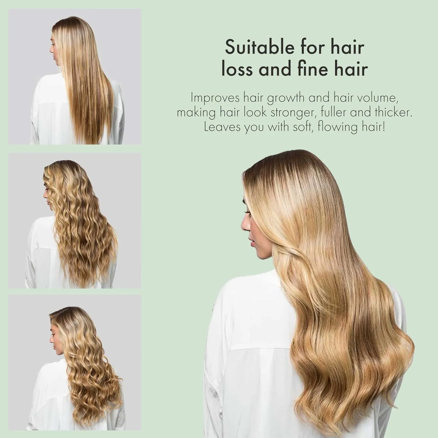 Caffeine Shampoo and Conditioner Set | Strengthens Hair & Supports Scalp Health | Biotin & Niacinamide for Thicker, Fuller Hair | Sulfate-Free for Oily Scalp & Thinning Hair | 10.7 oz Each