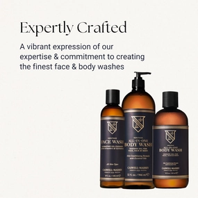 Caswell-Massey All-in-1 Body Wash, Use as a Face Wash, Beard Wash, Shampoo, Body Wash & Shave Gel, Signature Heritage Soap for Men, Made in USA, 32 Fl Oz