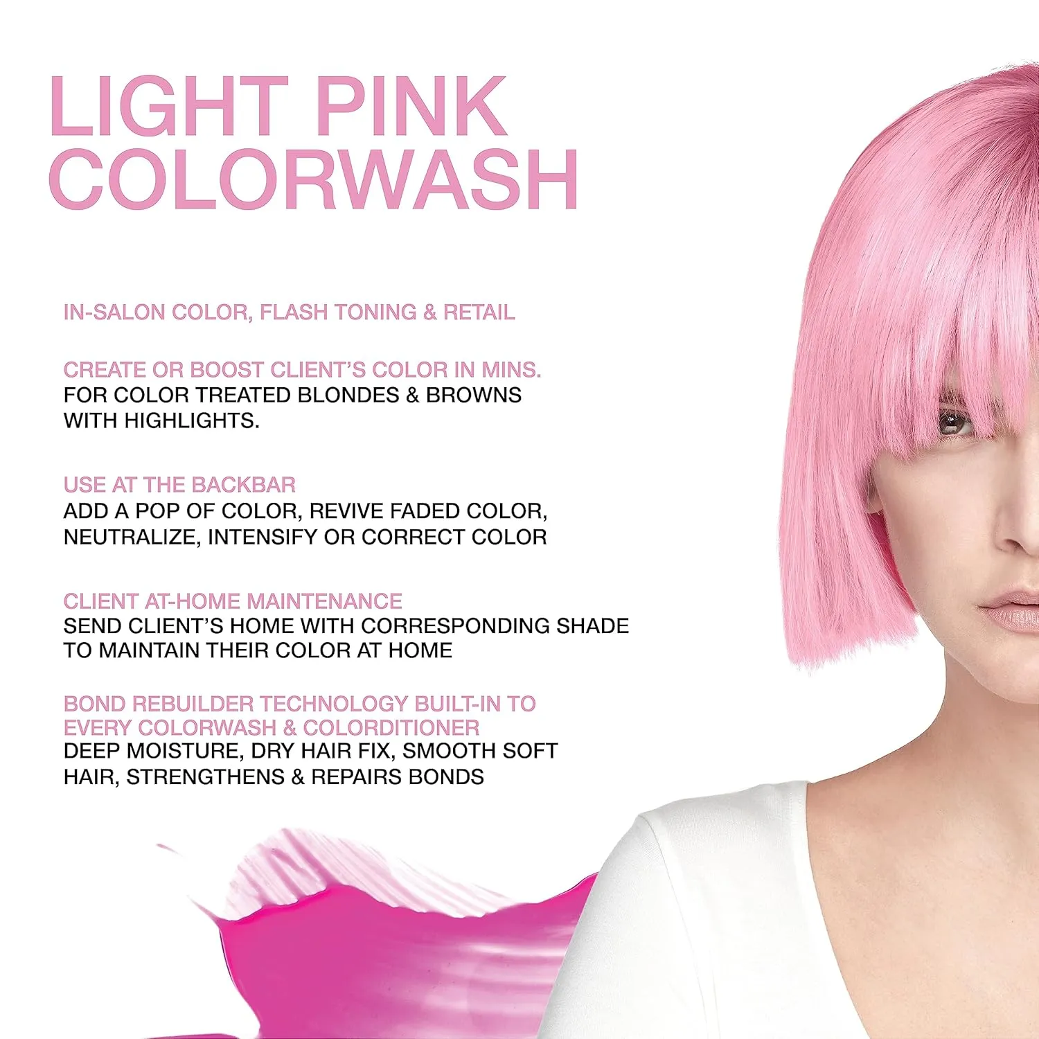 Celeb Luxury Colorwash Color Depositing Shampoo - Color Refresher, Vegan Hair Dye, Bondfix Bond Rebuilder, Viral and Gem Lites