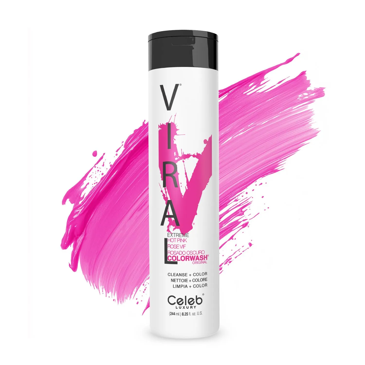 Celeb Luxury Colorwash Color Depositing Shampoo - Color Refresher, Vegan Hair Dye, Bondfix Bond Rebuilder, Viral and Gem Lites