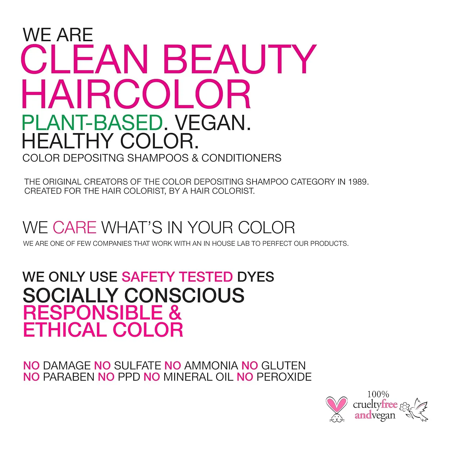 Celeb Luxury Intense Color Depositing Colorwash Shampoo   BondFix Rebuilder, Vegan Hair Dye, Sustainably Sourced Plant Based, Semi Permanent Hair Color, Viral and Gem Lites Duos