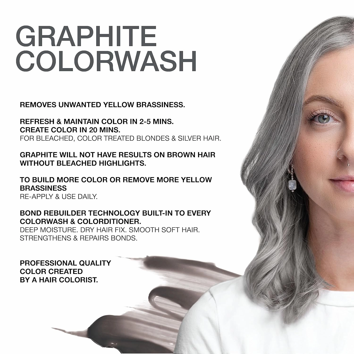 Celeb Luxury Colorwash Color Depositing Shampoo - Color Refresher, Vegan Hair Dye, Bondfix Bond Rebuilder, Viral and Gem Lites