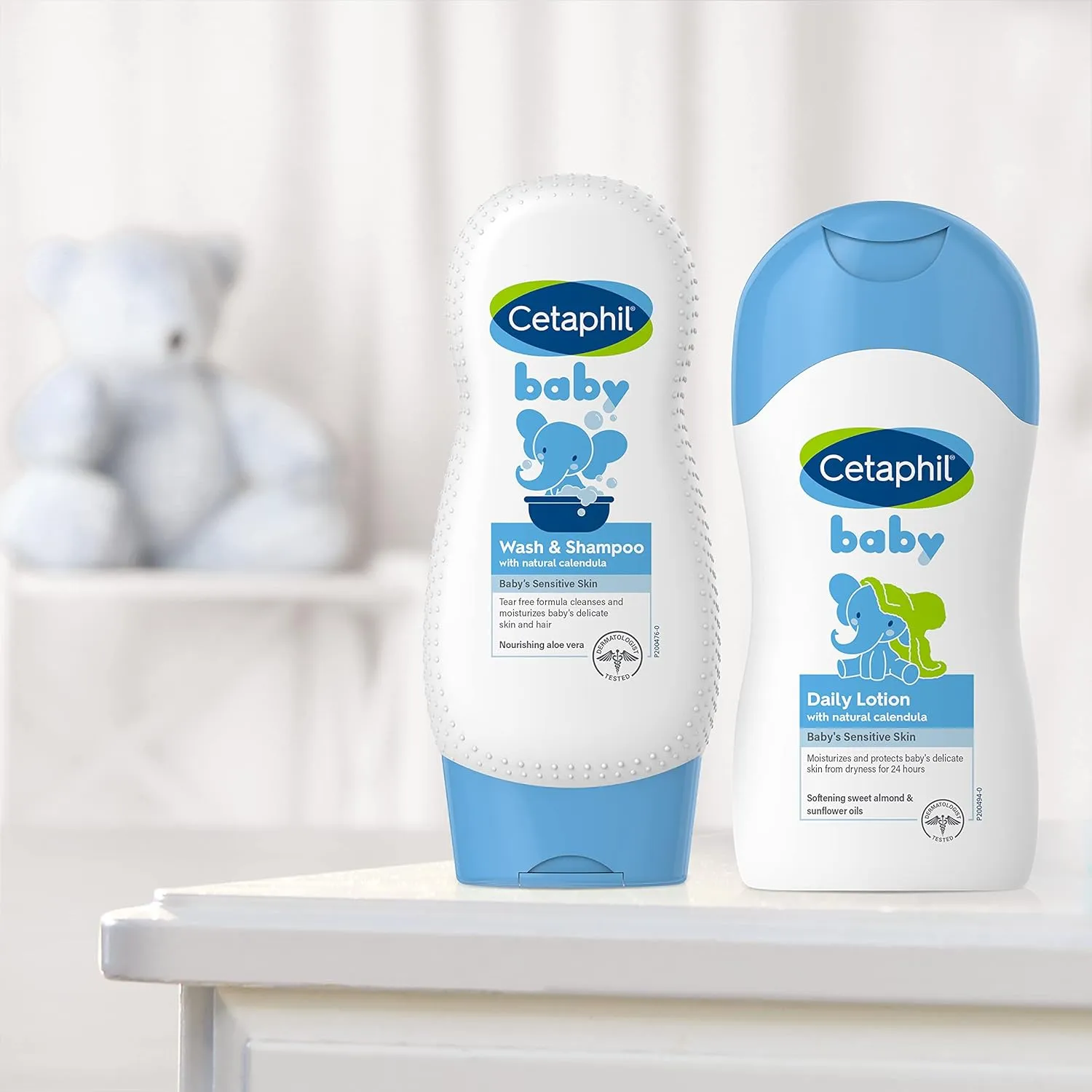 Cetaphil Baby Wash & Shampoo, 13.5oz Pack of 2, Hypoallergenic, Gentle Enough for Everyday Use, Soap Free