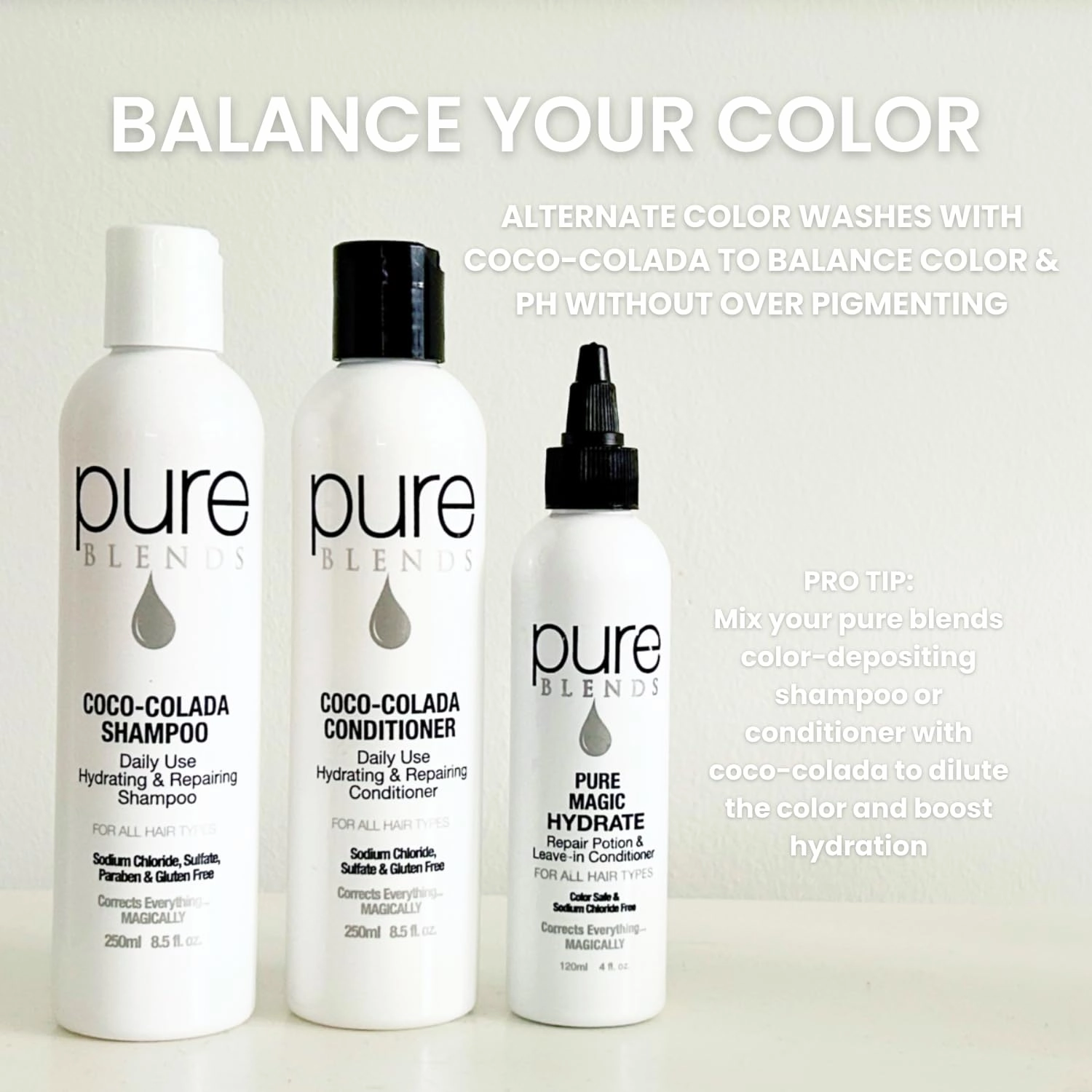 Cherry Hydrating Color Depositing Shampoo - Brighten & Tone Faded Hair, Semi-Permanent Tint, Prevents Fade for Color-Treated Hair, 8.5 Oz.