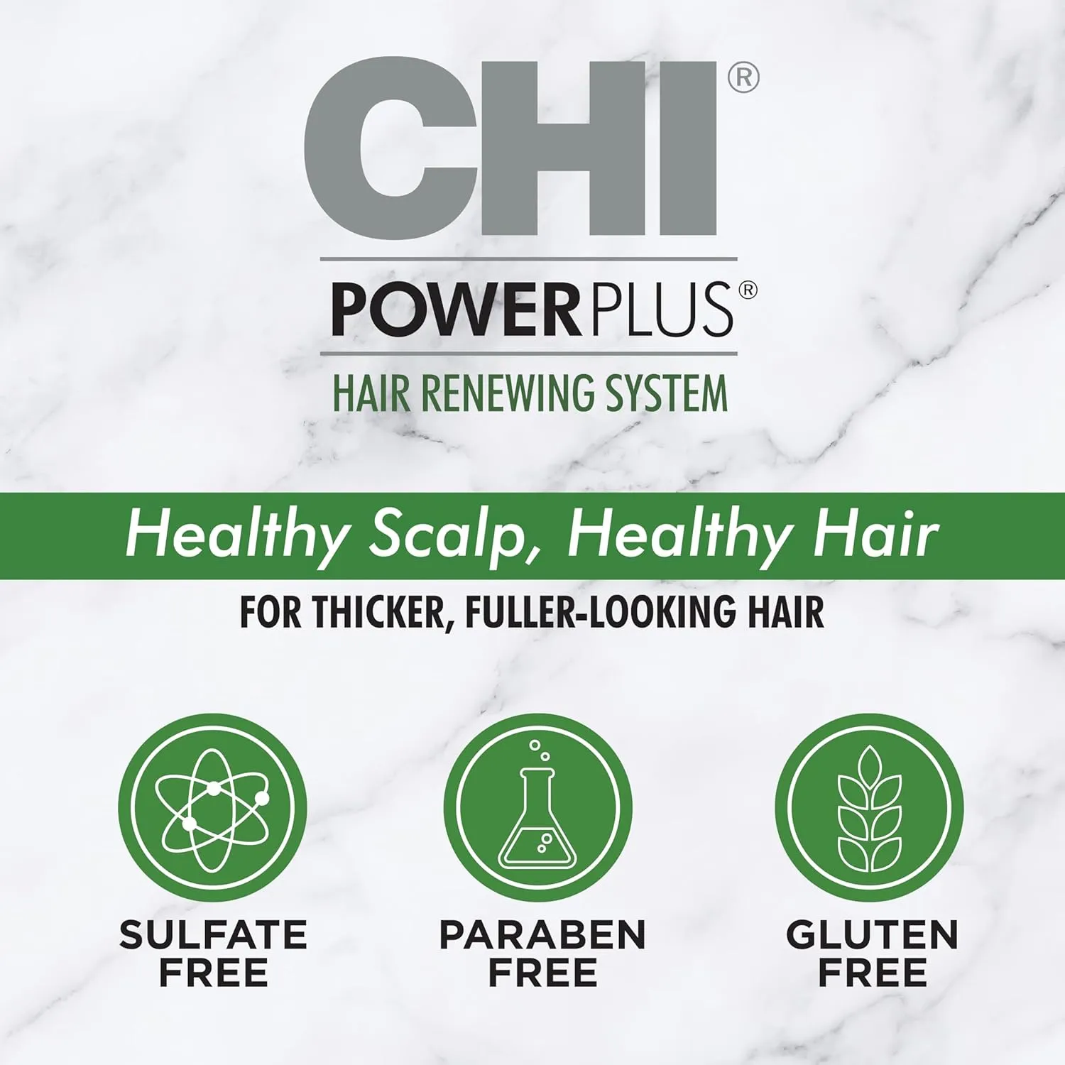 CHI Powerplus Scalp Renew System Exfoliate Shampoo, 32 Fl Oz