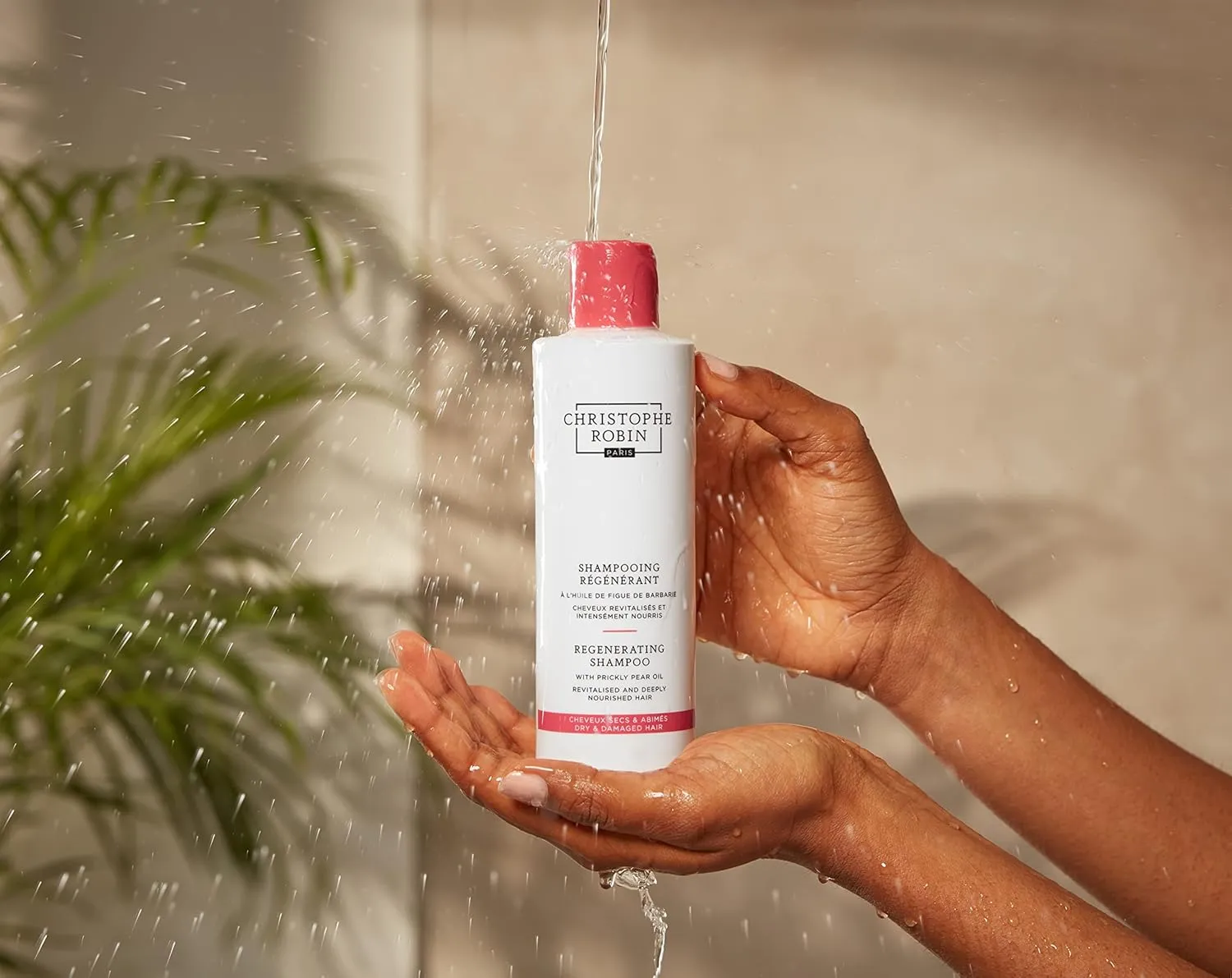 Christophe Robin Regenerating Shampoo With Prickly Pear Oil for Dry, Damaged and Chemically Treated Hair (Low Dioxane) 8.4 fl. Oz