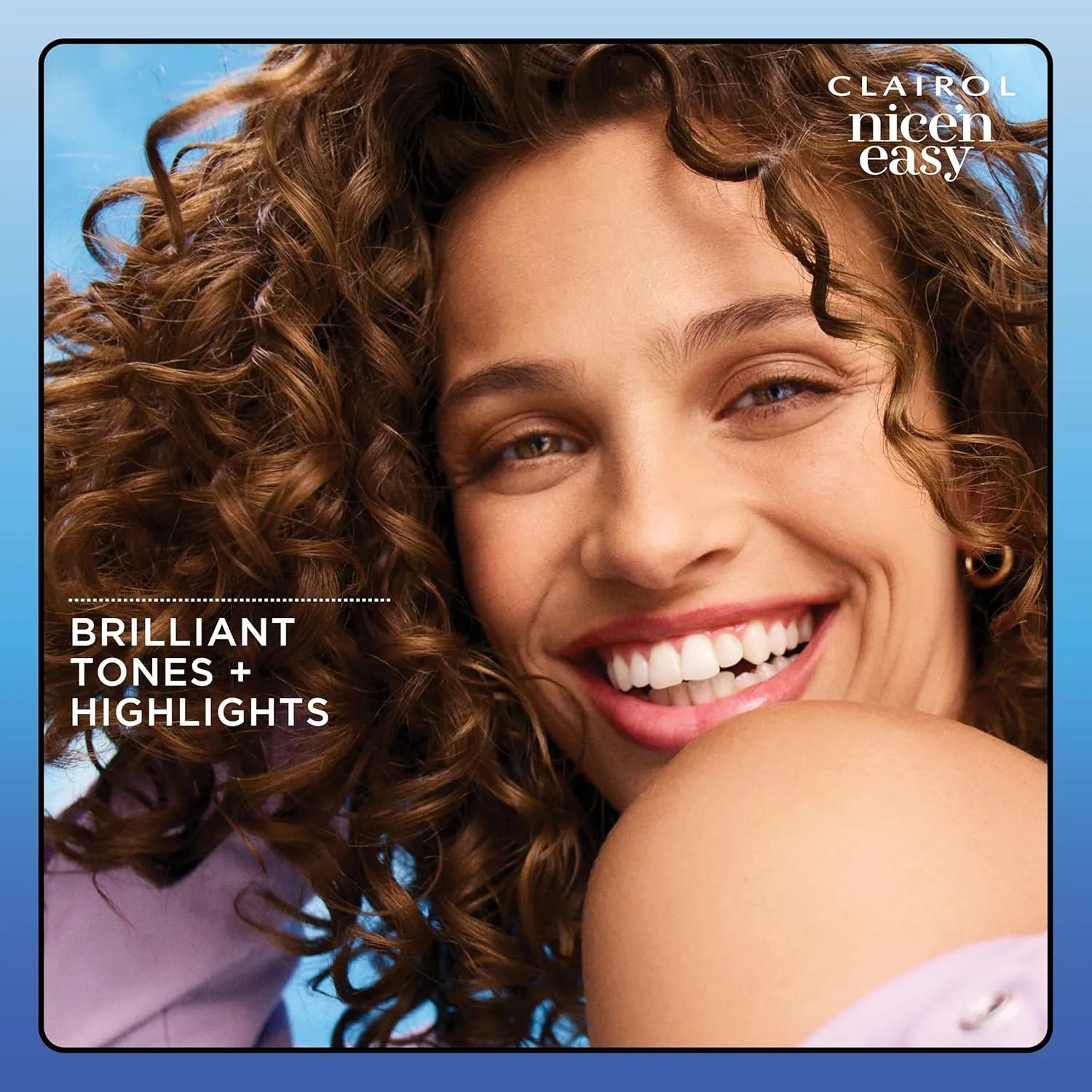 Clairol Nice'n Easy Permanent Hair Dye, 5C Medium Cool Brown Hair Color, Pack of 3