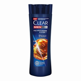 Clear Men Anti-Dandruff Shampoo – Hair Fall Defense with Coffee Bean Extract & 3ZeroTech Technology, Strengthens Hair & Fights Flakes – 11.8 fl oz