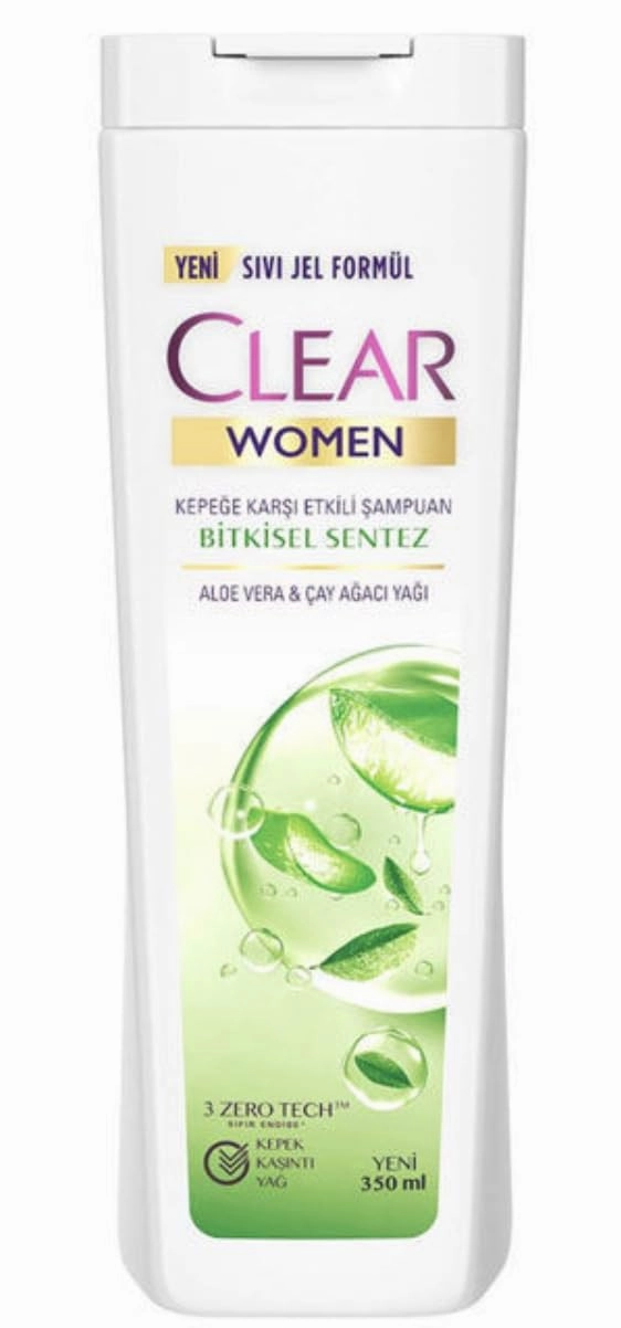 CLEAR WOMEN HERBAL SYNTHESIS ANTI-DANDRUFF SHAMPOO- 350 ML-11.8 Fl Oz