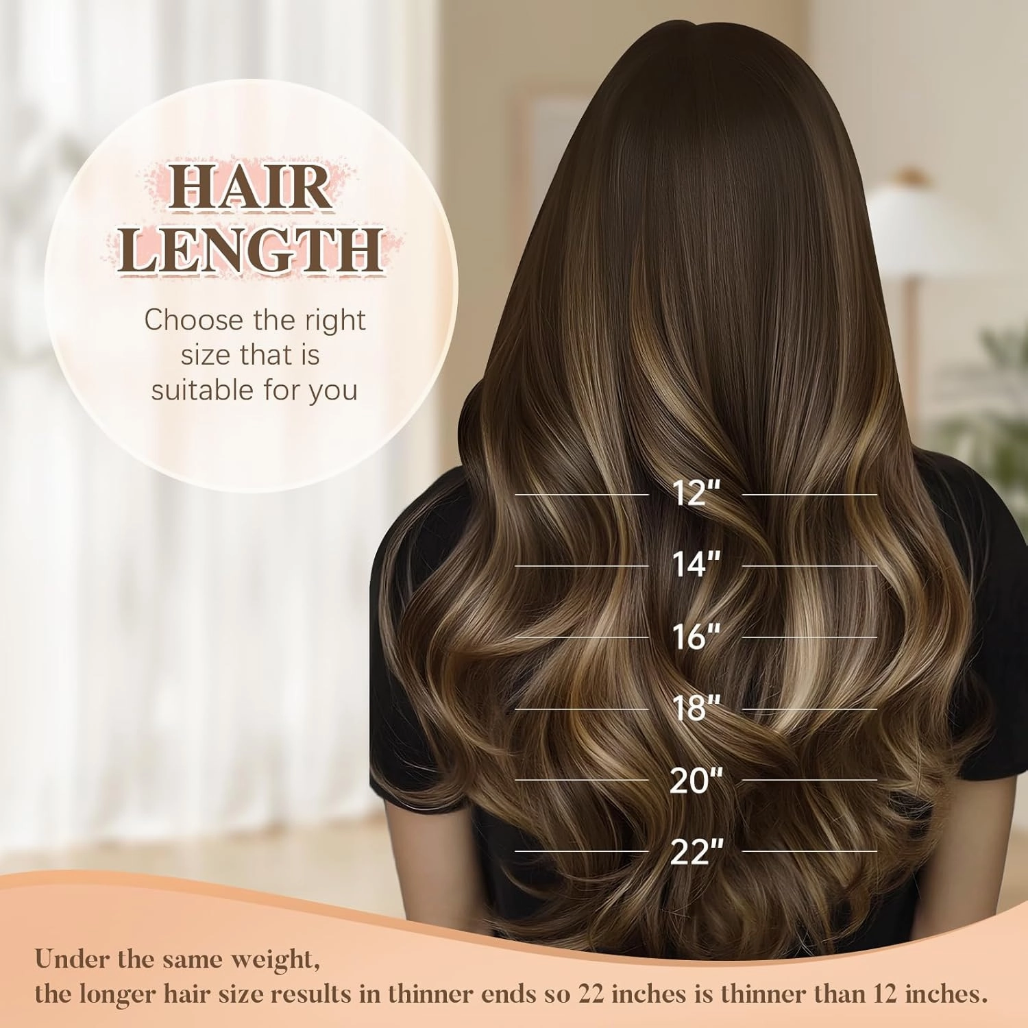 Clip in Hair Extensions Real Human Hair 12 Inch 55g 7pcs Balayage Chocolate Brown to Caramel Blonde Remy 100% Human Hair Straight Clip Ins for Women Invisible Clip on Hair Extensions