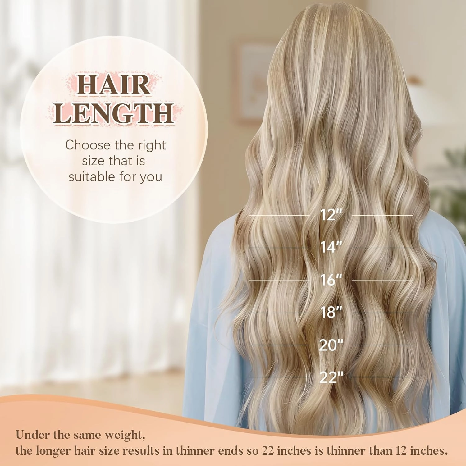 Clip in Hair Extensions Real Human Hair Light Blonde Highlighted Golden Blonde Remy Human Hair Extensions blonde Clip in Hair Extensions for Women Double Weft Natural Hair 16 Inch 75g 7pcs