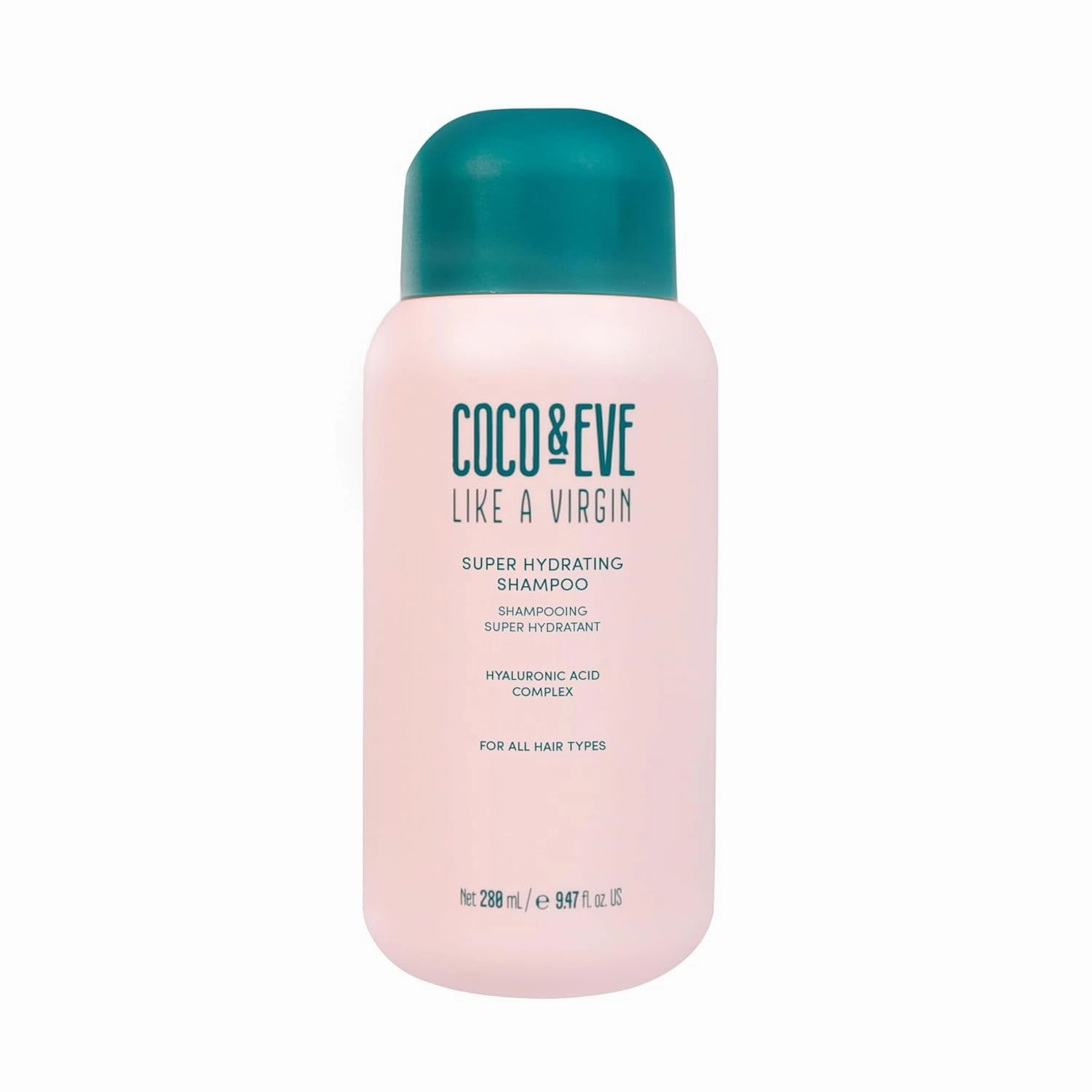 Coco & Eve Like A Virgin Super Hydrating Shampoo - Natural, Sulfate free Hair Care with Argan Oil, Coconut and Avocado Oil. For Dry Damaged, Color Treated Hair.