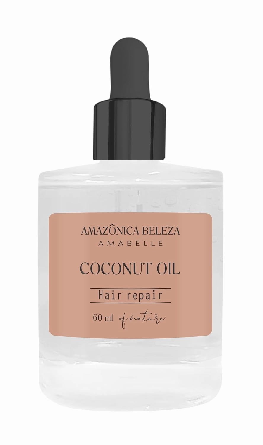 Coconut Oil for Hair, 100% Pure Coconut Oil, Boost of Nutrition & Hydration, Repair and Strengthens Hair, Quick Absorption, 2 Oz