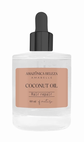 Coconut Oil for Hair, 100% Pure Coconut Oil, Boost of Nutrition & Hydration, Repair and Strengthens Hair, Quick Absorption, 2 Oz