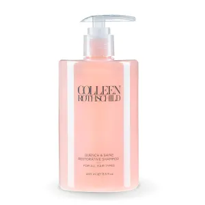 COLLEEN ROTHSCHILD Quench & Shine Restorative Shampoo | Cleanses & Replenishes Moisture For All Hair Types | Softens, Smooths & Adds Shine | Color-Safe Formula (13.5 fl oz)