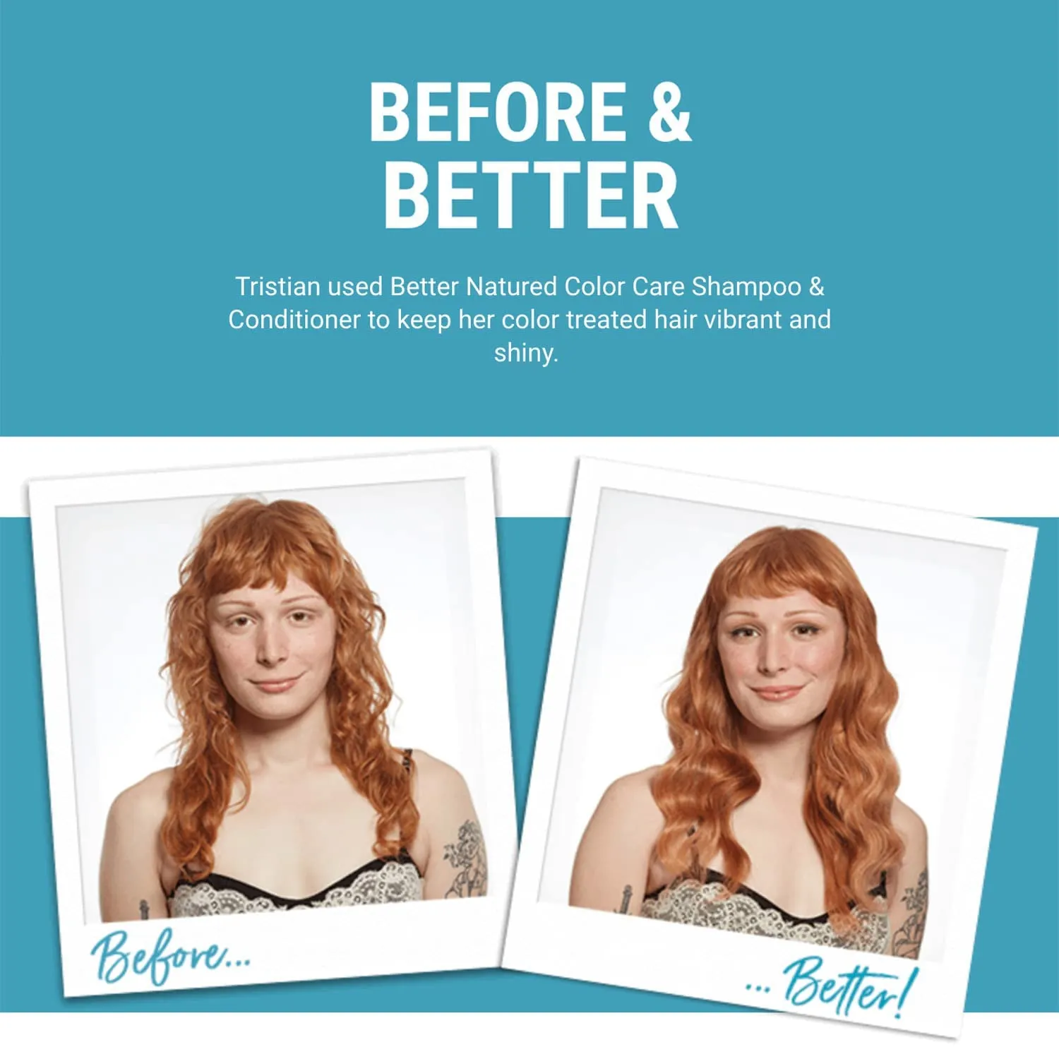 Color Care Shampoo and Conditioner | Boost Radiance, Shine & Color Vibrancy | Color-Treated Hair | Vegan | Paraben Free