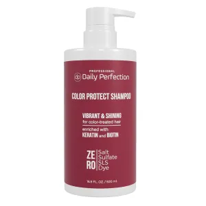 Color Protect Shampoo to Maintain and Enhance Your Color-Treated Hair with Biotin and Keratin. Salon-Grade Formula, Salt-Free, Sulfate-Free, and Paraben-Free.
