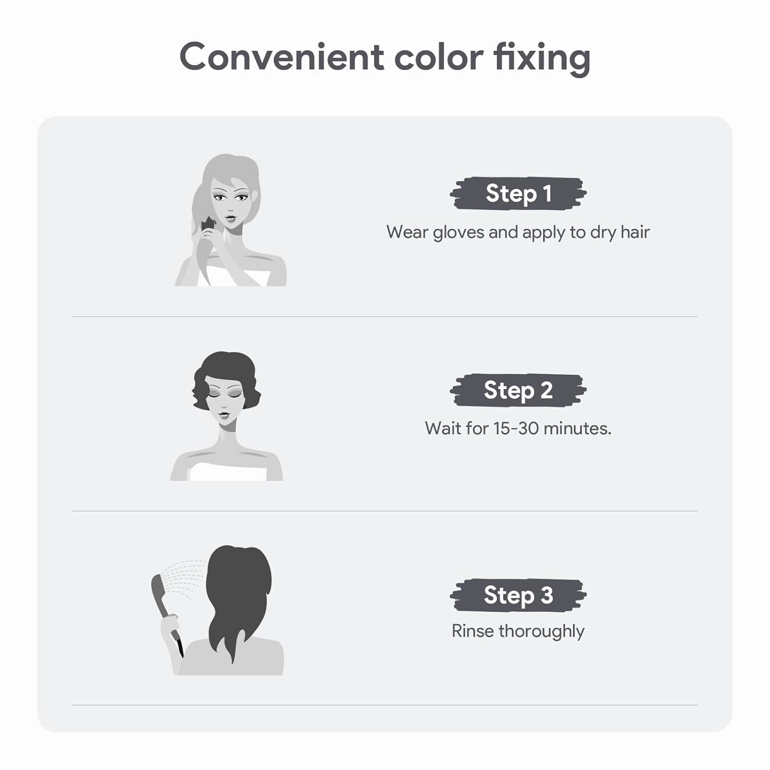 Color Depositing Conditioner,Semi Permanent Hair Color Shampoo,Locks in Color and Prevents Fading,7 fl oz (Grey)
