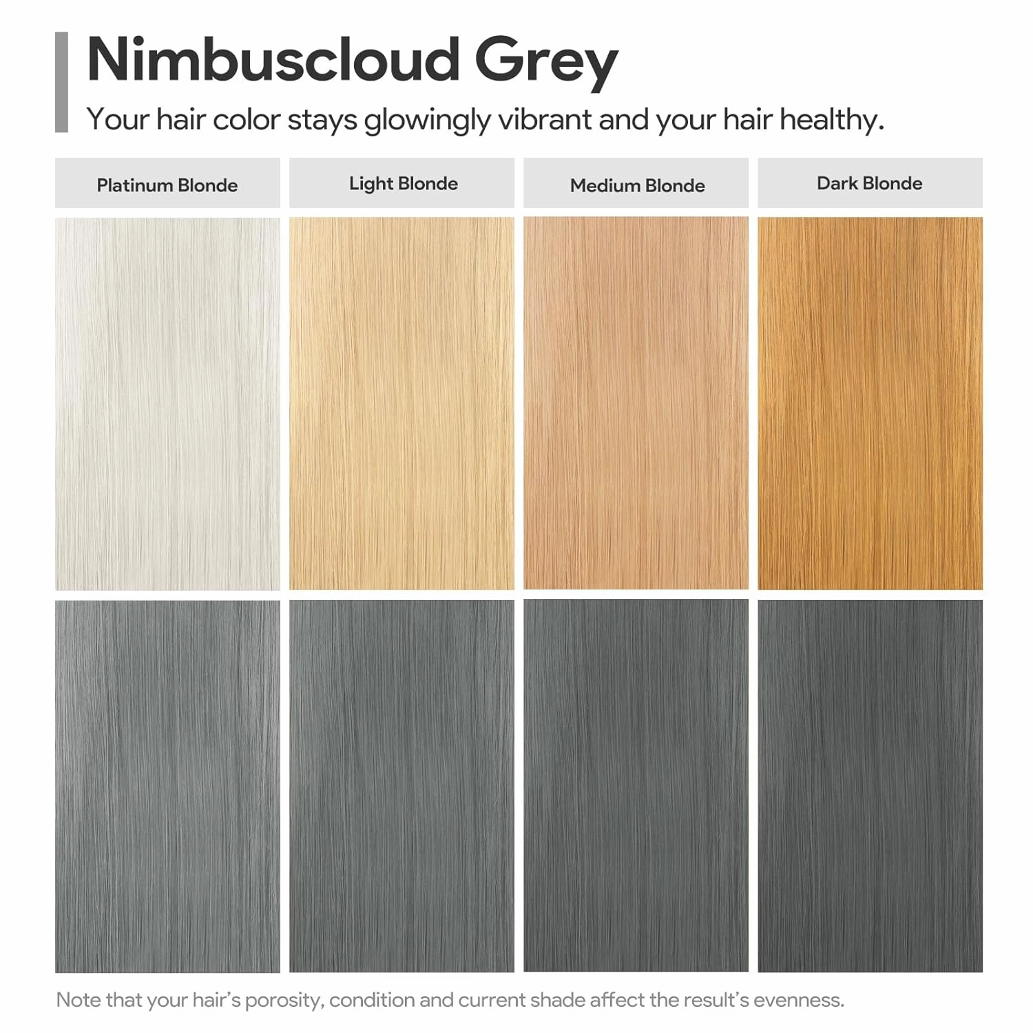 Color Depositing Conditioner,Semi Permanent Hair Color Shampoo,Locks in Color and Prevents Fading,7 fl oz (Grey)