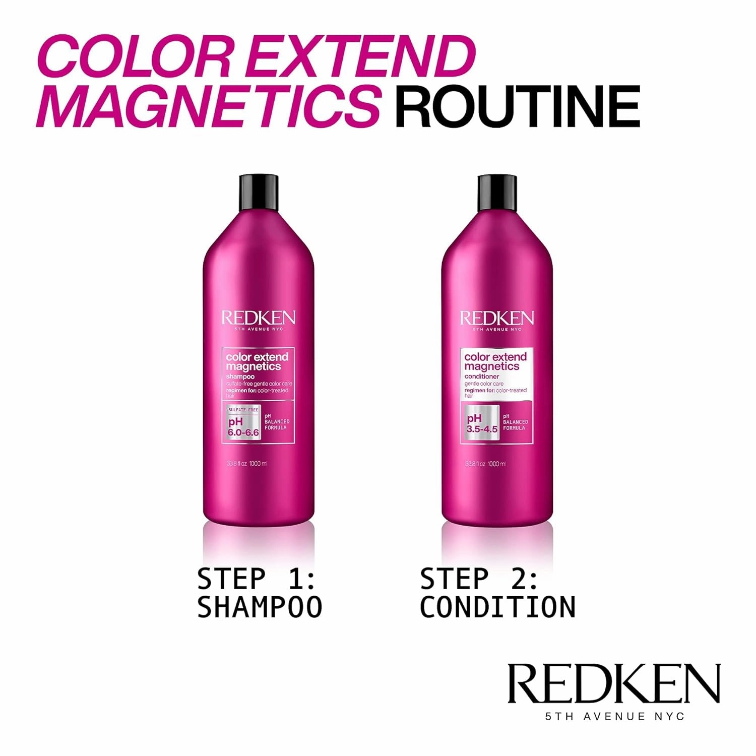 Color Extend Magnetics Conditioner | for Color Treated Hair | Protects Color & Adds Shine | with Amino Acid | Sulfate-Free