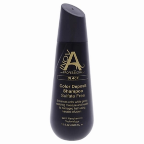 Color Revive & Enhance - Smooth Protection Sulfate-Free Shampoo - Color Deposit Black, 11 Fluid Ounce